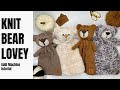 Addi Bear Tutorial - Free Addi Knitting Machine Project