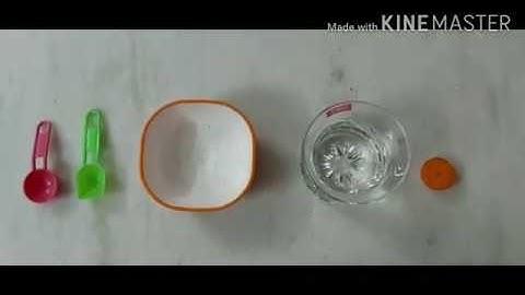 Carrot floating on water!!!