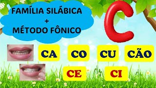 SYLLABIC FAMILY LETTER C - Syllabic and phonic method