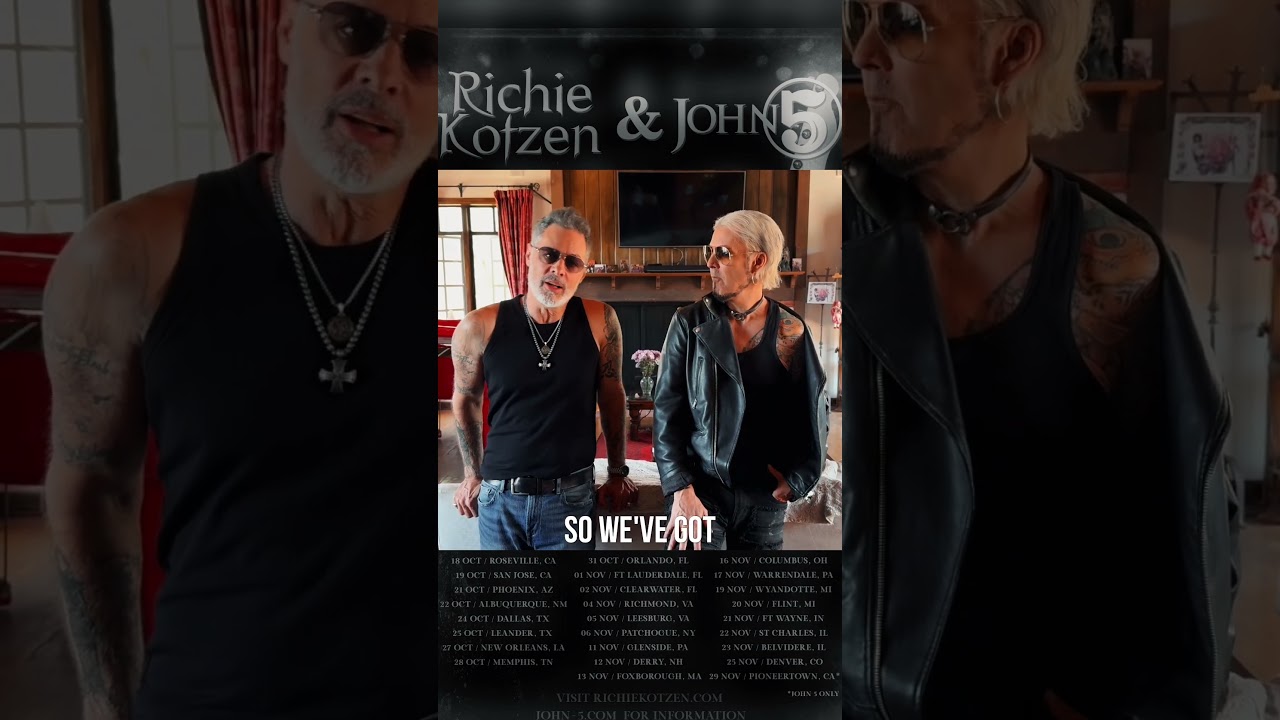 Richie Kotzen & John 5 | Exclusive Iridium Performance Tease!