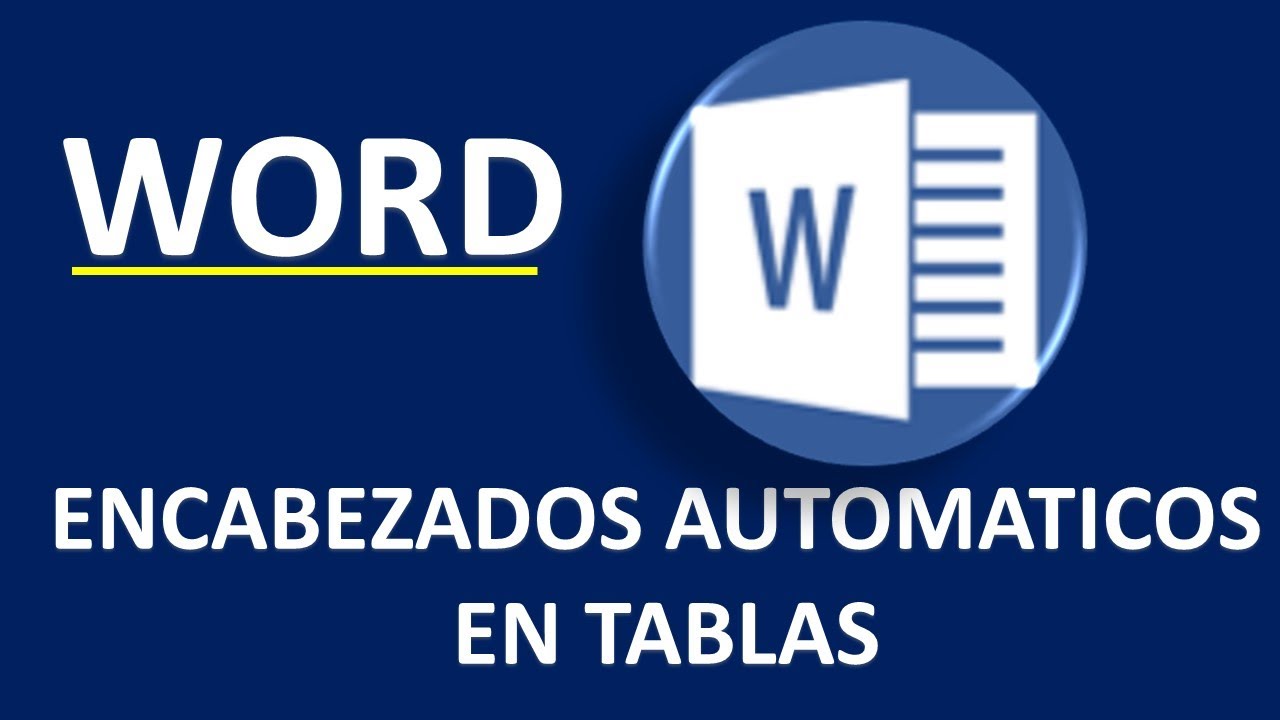 Como Repetir Titulos En Word Image to u