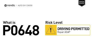 What is P0648 Engine Code [Quick Guide]