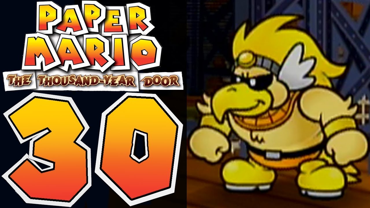 Paper Mario The Thousand Year Door [Part 30] Rawk Hawk Showdown! - YouTube