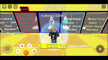 All starter character showcase part 1[Huge update]Undertale multiverse simulator