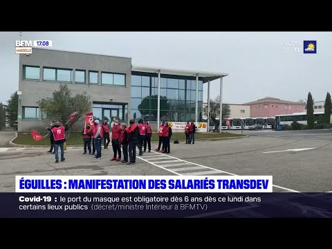 Éguilles : manifestation