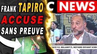 FRANK TAPIRO accuse sans preuve le rappeur ALONZO sur CNEWS