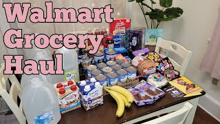 Walmart Groceries For Summer & Back to School! School Snacks & After School Easy/Quick Lunches!