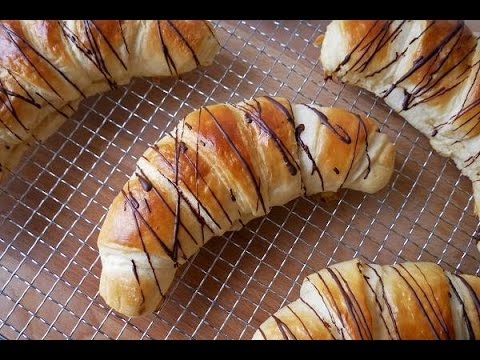 Video: Wie Macht Man Schokoladencroissants