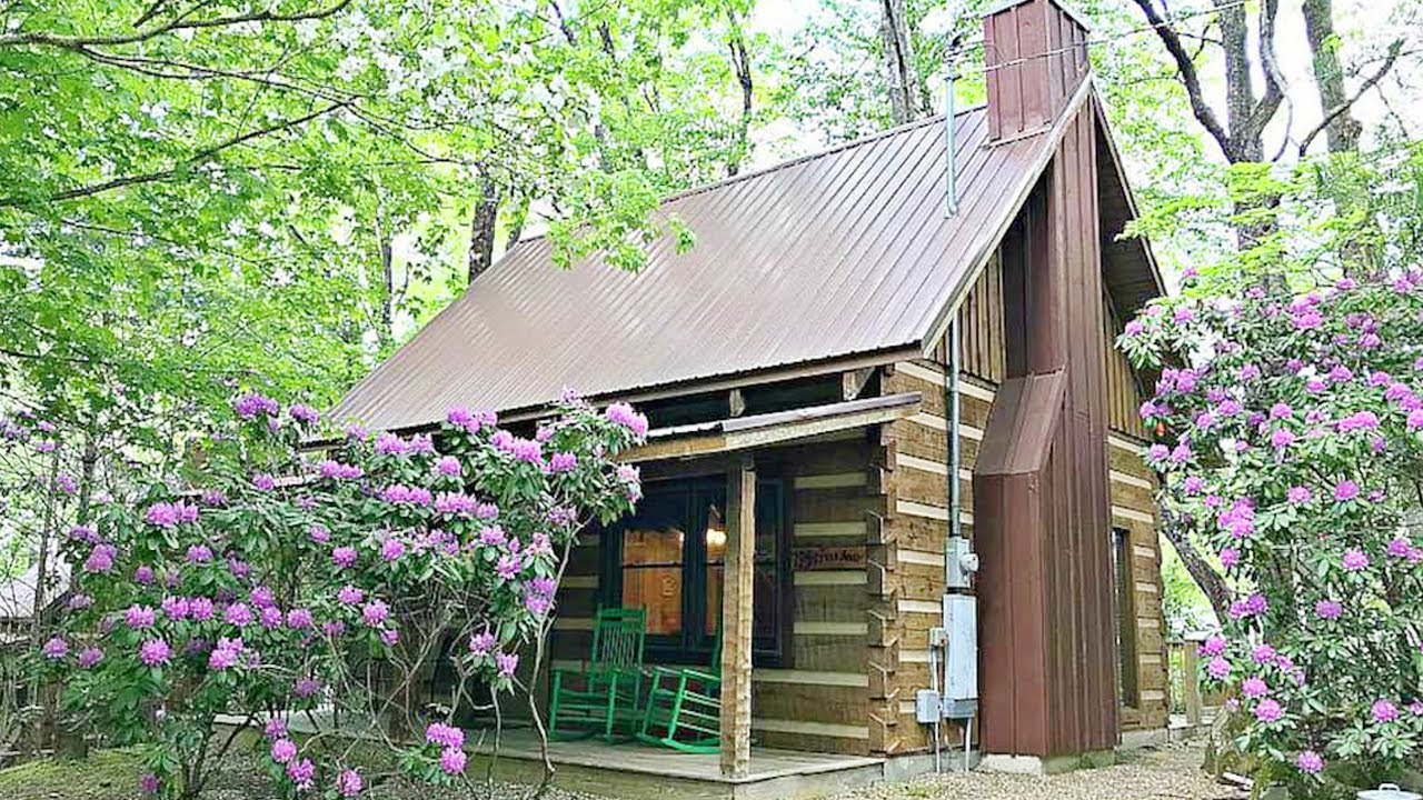 Creek Side Cabin Near Downtown Gatlinburg Lovely Tiny House YouTube