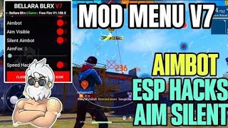 VIP Free Fire 🔥  . MAX  hack Bellara Blrx ☠️injector 100% antiban Only Headshot NO Ban 🚫 #bellara