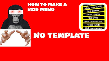 How to make a Mod Menu in Gorilla Tag Part 2