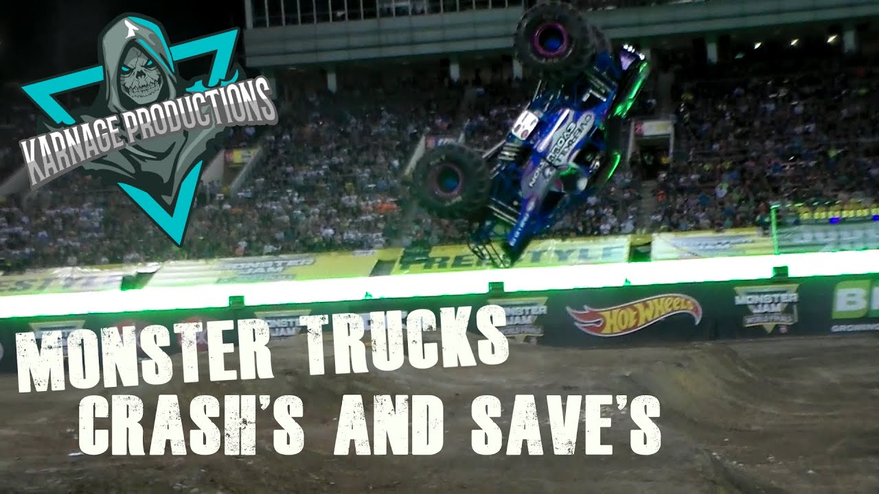 Monster Trucks Crash's and Save's