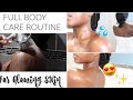 MY FULL BODY CARE ROUTINE FOR SMOOTH GLOWING SKIN || QUEENYKAAY