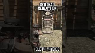 RDR1 Vs RDR2 - Clothes Physics Comparison — #shorts #reddeadredemption #rdr2 #comparison
