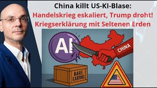China killt US-KI-Blase: Handelskrieg eskaliert, Trump droht! Marktgeflüster