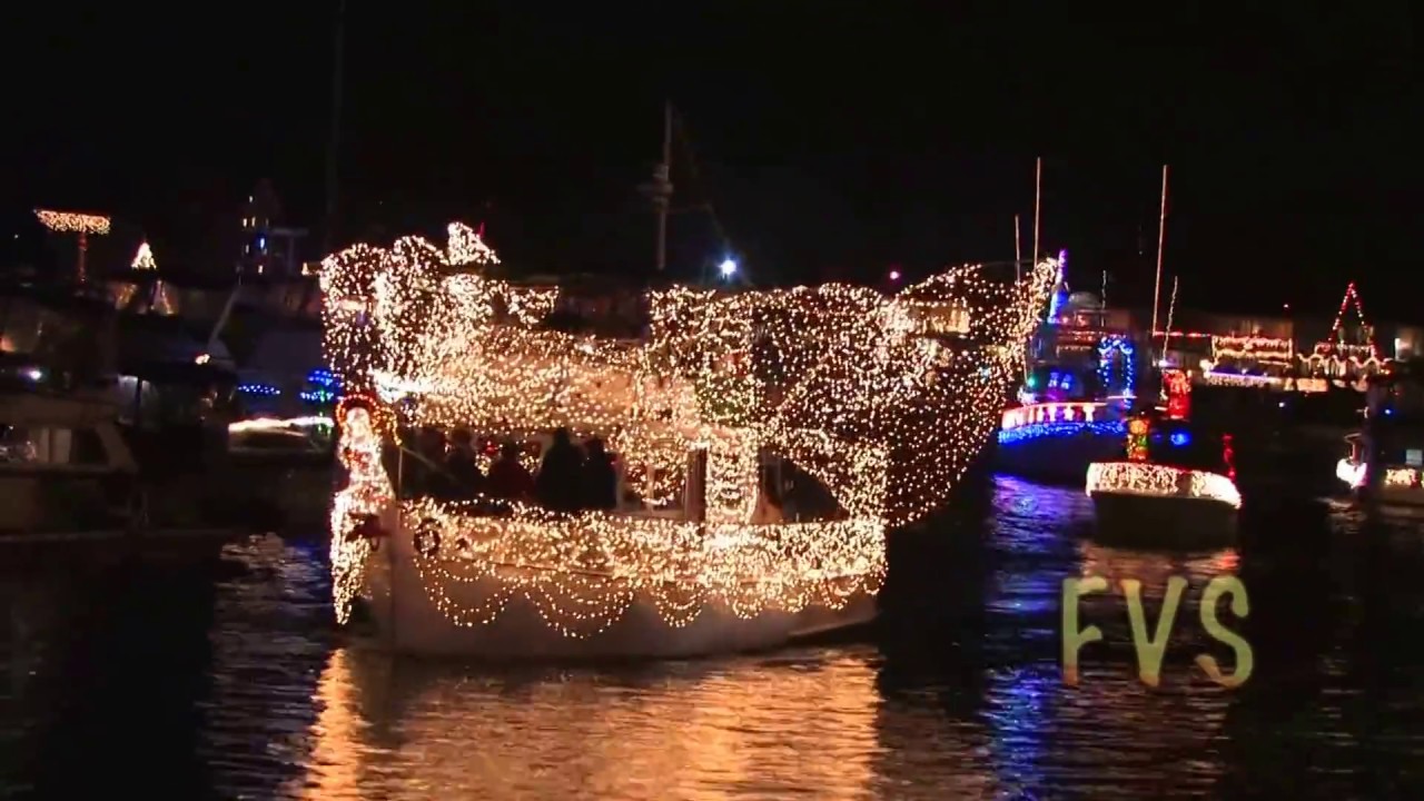 15473 Huntington Beach Christmas Boat Parade 2008 YouTube