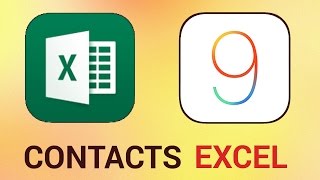 How to export contacts to Excel on iPhone and iPad screenshot 1