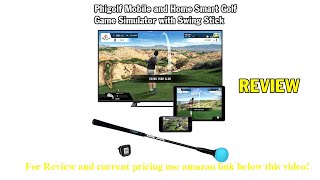 Review Phigolf Mobile and Home Smart Golf Game Simulator with Swing Stick - WGT Edition 2019 2021