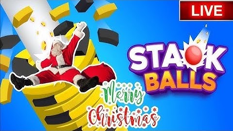 Stack Ball 3D - Gameplay Showcase (iOS)