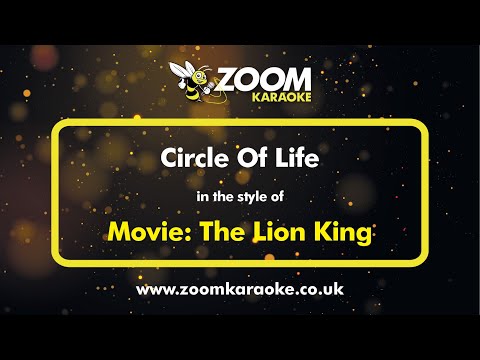 The Lion King Circle Of Life Karaoke Version From Zoom Karaoke 