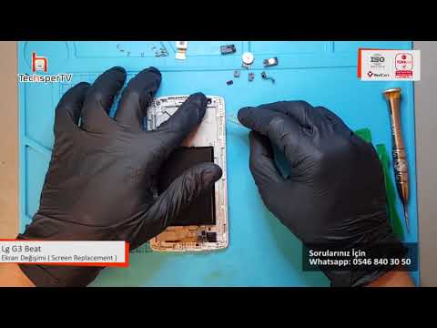 Lg G3 Beat Ekran Değişimi / Lg G3 Beat Lcd Screen Replacement