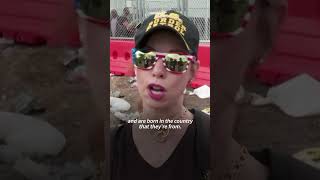 Trump supporters face off with anti-ICE protesters at immigration facility | AFP