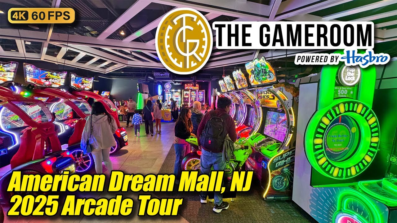 The Gameroom Powered By Hasbro (American Dream NJ), October 2025 arcade ...