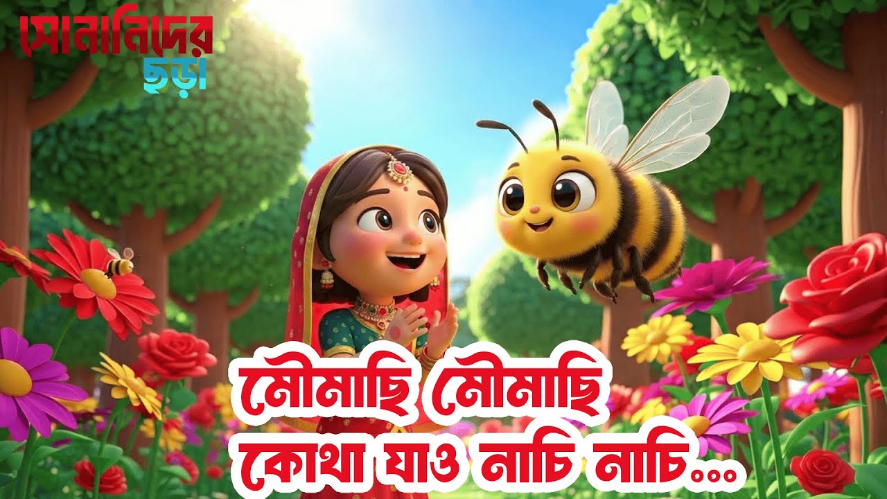 মৌমাছি, মৌমাছি, কোথা যাও নাচি নাচি | কাজের লোক কবিতা | chotoder kobita | 