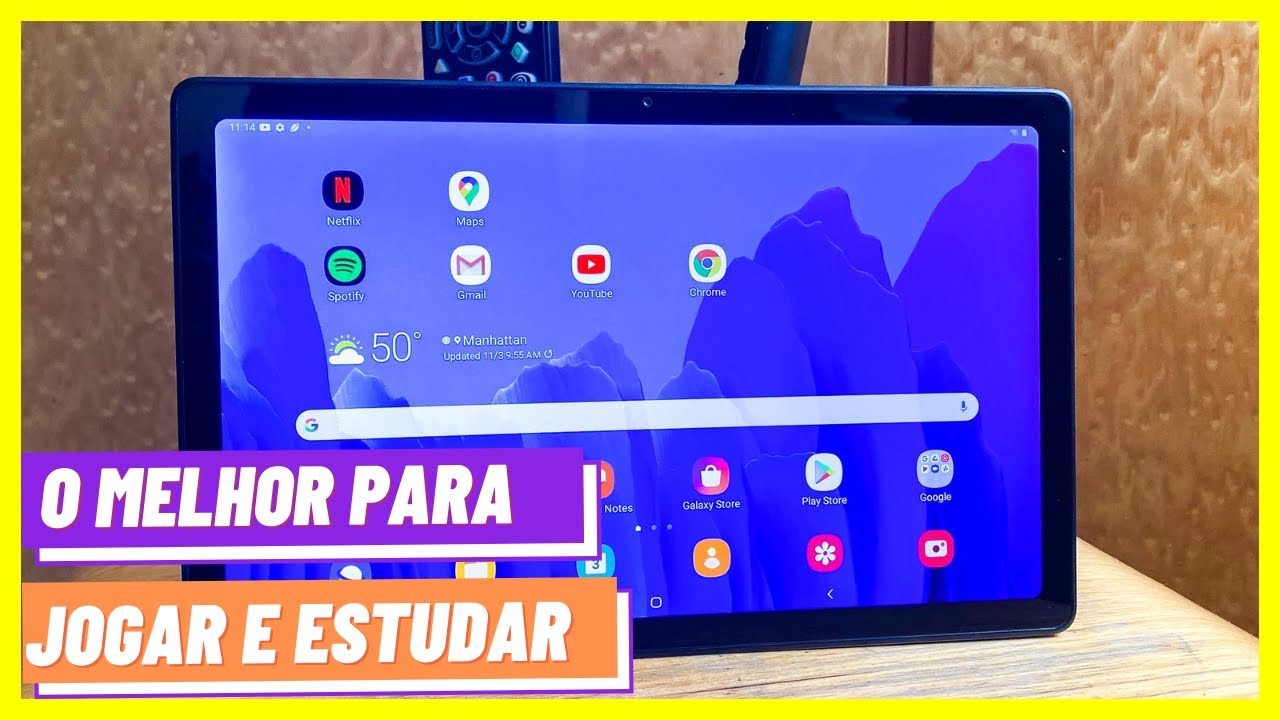 SAMSUNG TABLET A7 É BOM? - YouTube