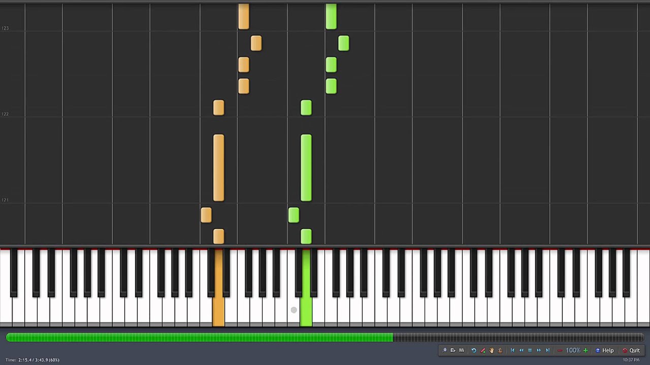 Big Iron Marty Robbins Fallout Piano Tutorial Synthesia Youtube - roblox music sheets fallout 4