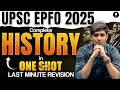 UPSC EPFO 2025 | Complete History in One Shot | Last Minute Revision