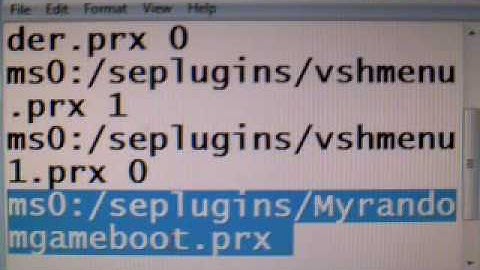 Tutorial how to install upto 20 gameboots on your cfw psp