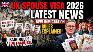 🚨 UK Spouse Visa 2026 Latest News — New Immigration Rules Explained!