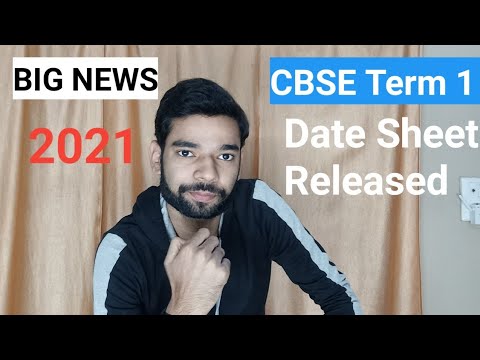 CBSE Class 10 & Class 12 Date sheet For Term 1 | Officially Released |
