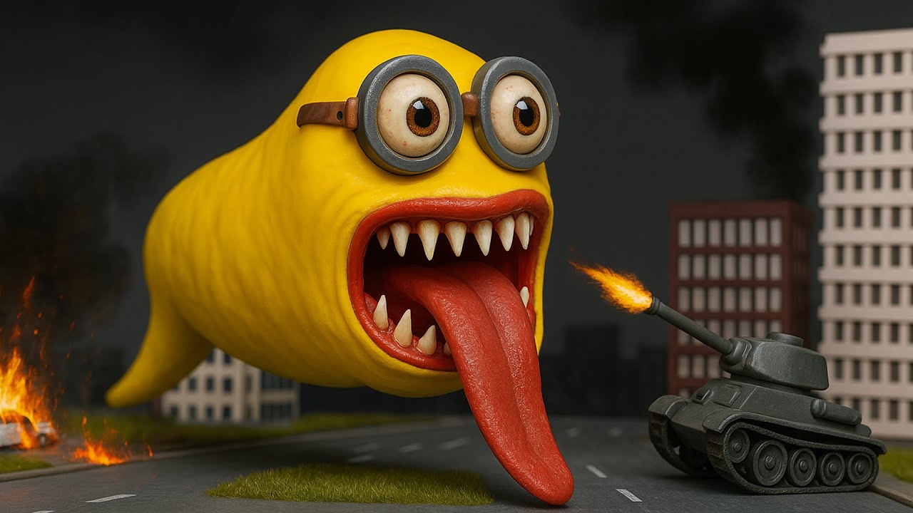 Making MINION INFECTED WORM Figure with Polymer Clay - YouTube