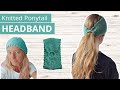SENTRO 40 Needles Ponytail Headband - Ear warmer Tutorial for Beginners!
