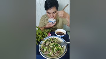 Mề gà xào mướp nó ngọt nước lắm nha | thánh sầu đâu