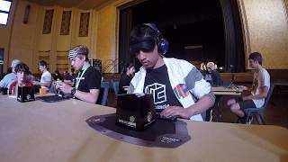 Rubik's Cube Blindfolded in 17.77 secs