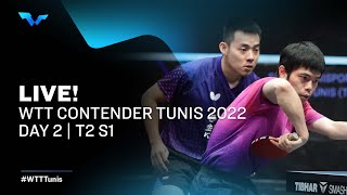 live WTT Contender Tunis 2022 | Day 2 - Session 1