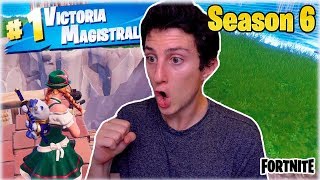 LA PRIMERA VICTORIA DE LA *TEMPORADA 6* CON NUEVA SKIN *OCTOBERFEST* en FORTNITE - WithZack