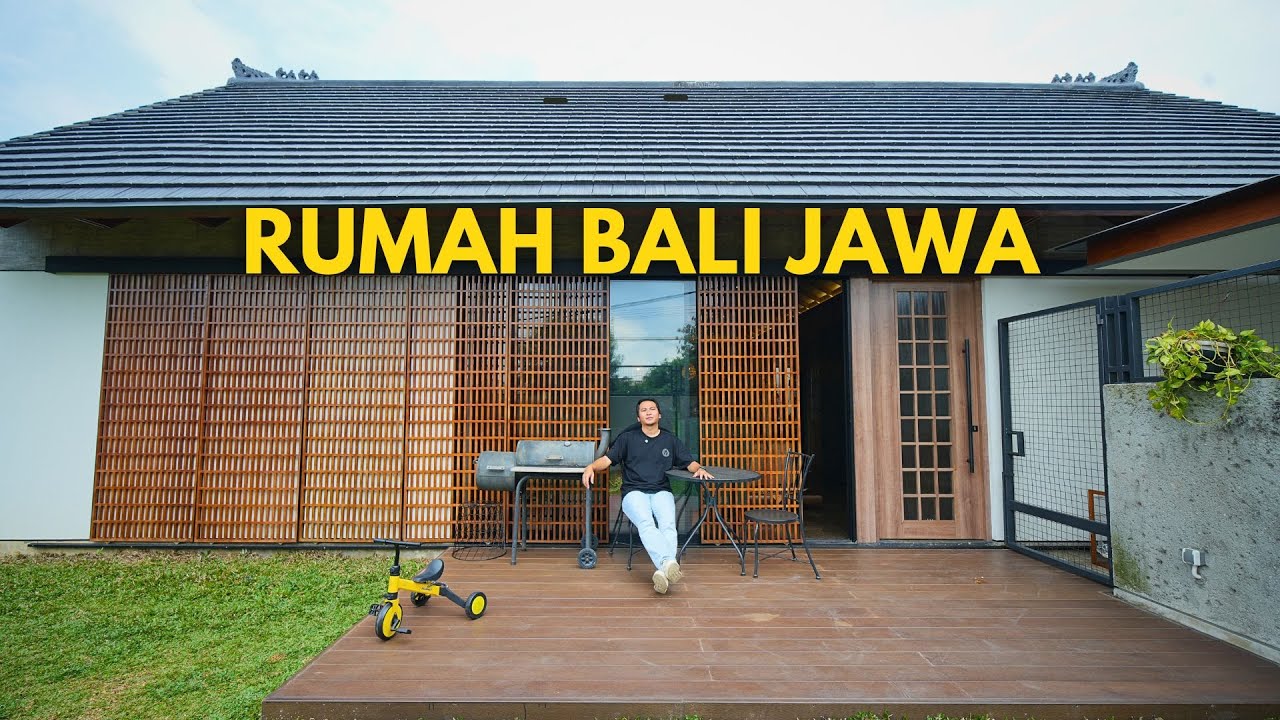Rumah Pasangan Muda Ala Bali Jawa