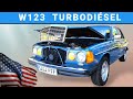 Mercedes W123 300 Turbodiésel: INCOMBUSTIBLE