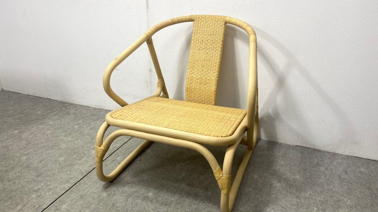 ☆ 未使用品 TOU トウ MR lounge chair ラウンジチェア MC-03 ラタン