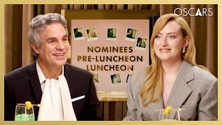 Mark Ruffalo & Amelia Dimoldenberg Bond Over '13 Going on 30,' 'Poor Things,' & More | Oscars Lunch