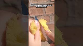 Así no se LAVA un CUCHILLO 🤦♂️🔪#esponjas #cuchillos #cubiertos #youtube #shorts
