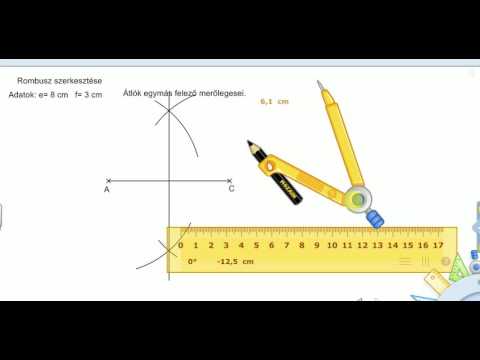 Videó: Hogyan Lehet Kiszámítani Egy Rombusz átlóit