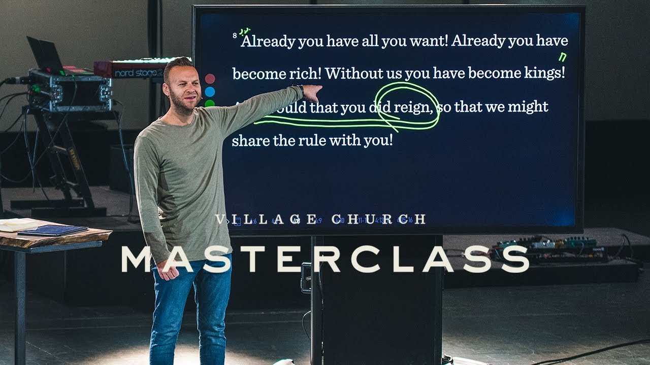 Masterclass on Life 19: Why I May Not Know a Christian - Part 1 (4:6-16 ...