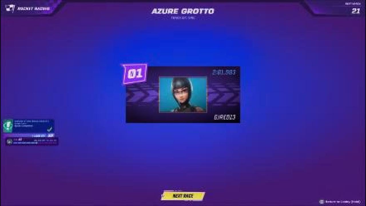 🏆WR Azure grotto 2:01.903s | Rocket racing - YouTube