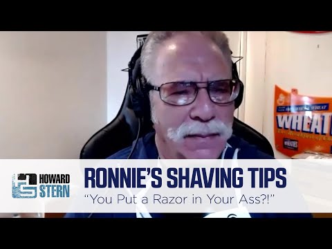 How Ronnie Shaves His A**hole