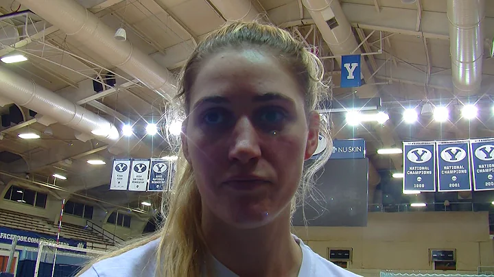 BYU WVB in the Sweet 16: MB Cosy Burnett